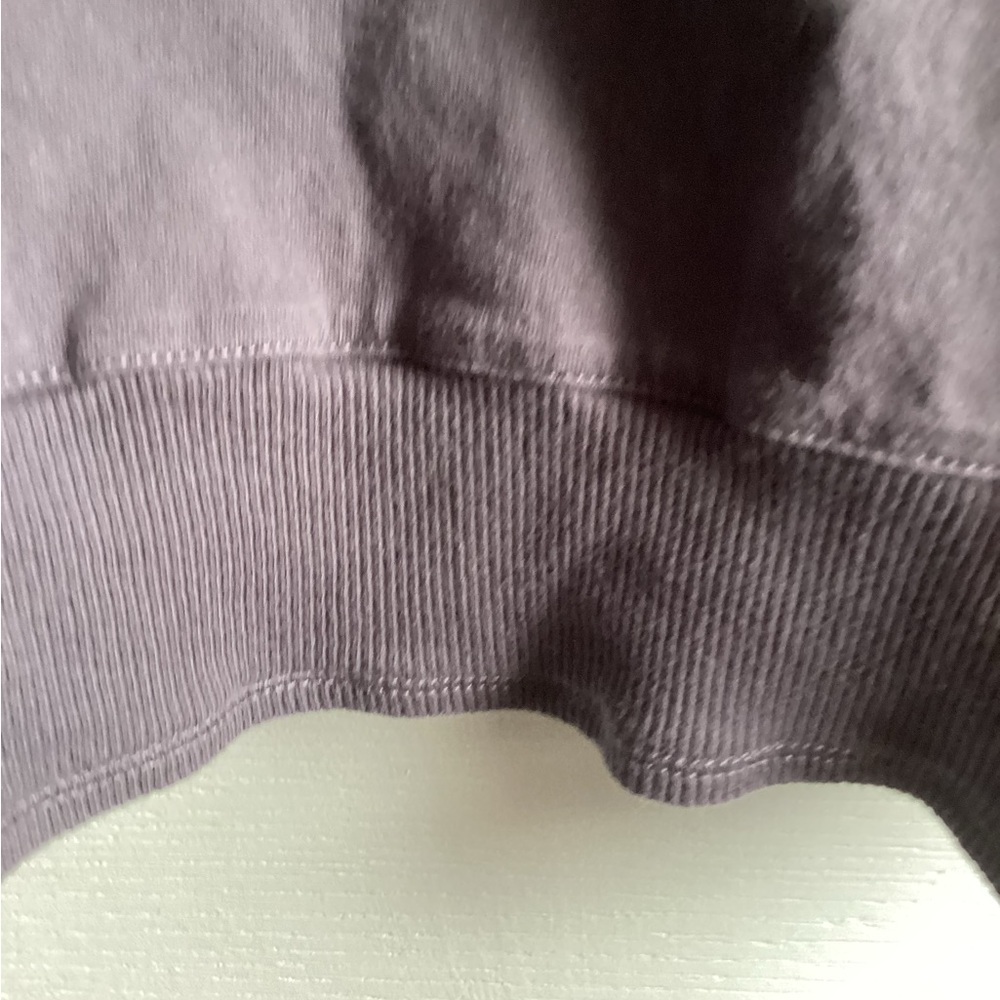 Carole Hochman Gray Long Sleeve Pocket Sweatshirt with Puppy 3x - Picture 5 of 6